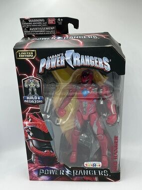Power Rangers Legacy Collection Red Ranger Movie Figure Open Box 2017